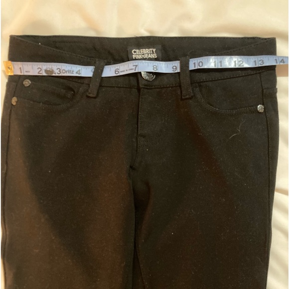 Celebrity pink size one /25 low waist black skinny - Picture 5 of 14
